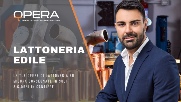 Lattoneria Edile a Roma con consegna in 3 giorni _ Sistema Opera