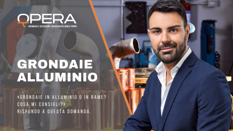 Grondaie in alluminio Roma _ Opera Lattoneria
