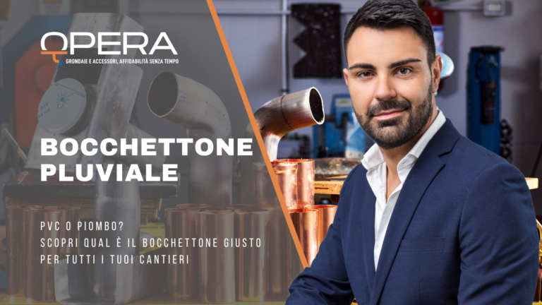 Bocchettone pluviale in piombo o in pvc? _ Opera Lattoneria