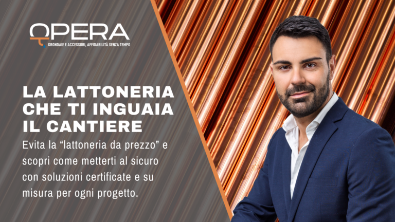 I problemi causati dalla lattoneria da prezzo _ Opera Lattoneria