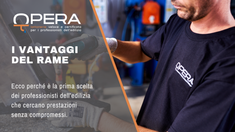 Lattoneria in rame e archiettura moderna _ Opera Lattoneria